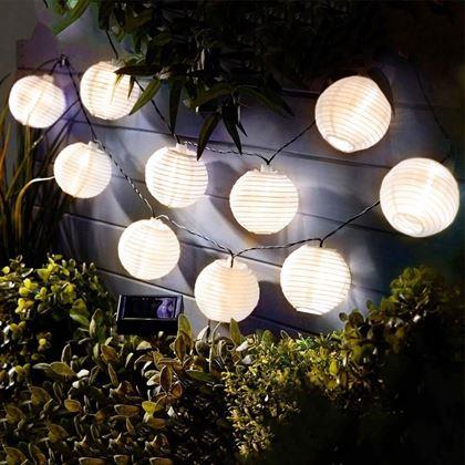 Imaginea din Lanț solar de LED-uri - lămpiouri