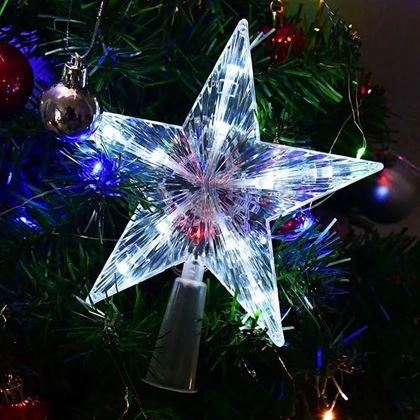 Imaginea din Steaua luminoasă de Crăciun  -  lumină rece