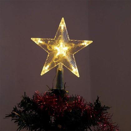 Imaginea din Steaua luminoasă de Crăciun  -  lumină caldă