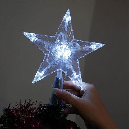 Imaginea Stea de Crăciun luminoasă pentru brad