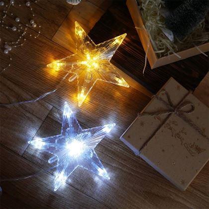 Imaginea din Steaua luminoasă de Crăciun  -  lumină rece