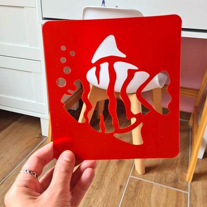 Imaginea din Șabloane pentru pictură 6 buc - lumea din jurul nostru