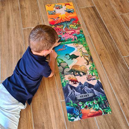 Imaginea din Covoraș de joacă - dinozauri