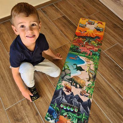 Imaginea din Covoraș de joacă - dinozauri