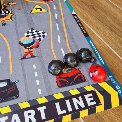 Imaginea din Covoraș de joacă - mașini de curse