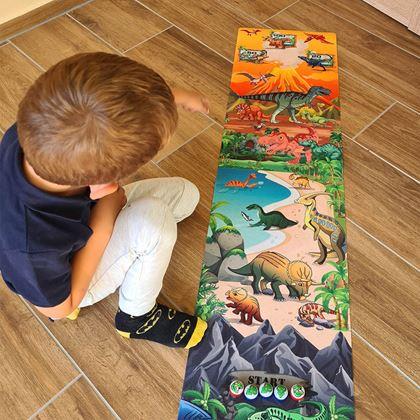 Imaginea din Covoraș de joacă - dinozauri