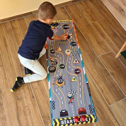 Imaginea din Covoraș de joacă - mașini de curse