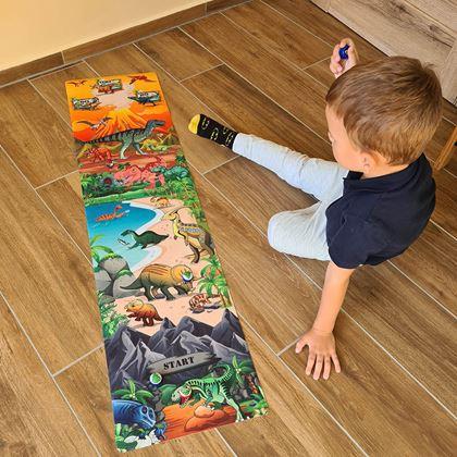 Imaginea din Covoraș de joacă - dinozauri