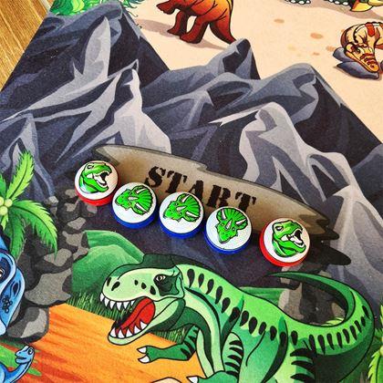 Imaginea din Covoraș de joacă - dinozauri