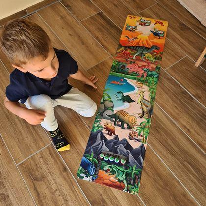 Imaginea din Covoraș de joacă - dinozauri