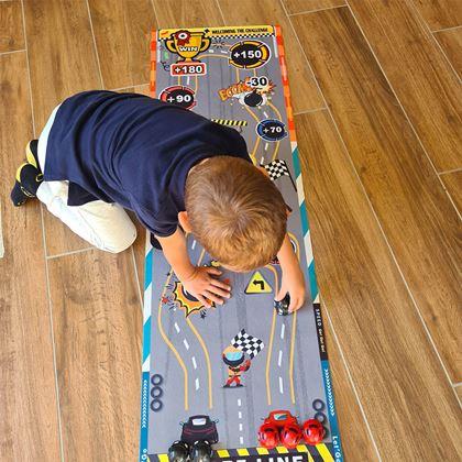 Imaginea din Covoraș de joacă - mașini de curse