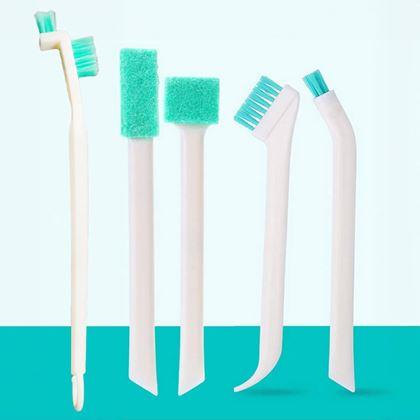 Imaginea din Set de periuțe pentru curățarea locurilor greu accesibile, 5 bucăți