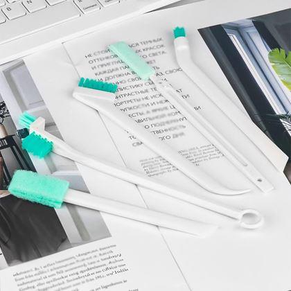 Imaginea din Set de periuțe pentru curățarea locurilor greu accesibile, 5 bucăți