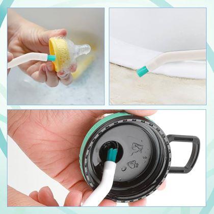 Imaginea din Set de periuțe pentru curățarea locurilor greu accesibile, 5 bucăți