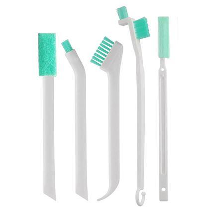 Imaginea din Set de periuțe pentru curățarea locurilor greu accesibile, 5 bucăți
