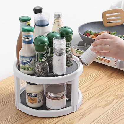 Imaginea din Organizator rotativ cu două rafturi