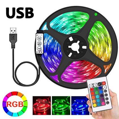 Imaginea din Bandă LED colorată - 2 m