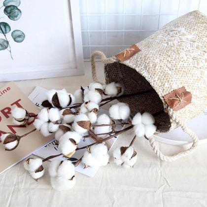 Imaginea din Ramură artificială de bumbac 50 cm