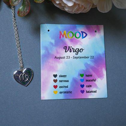 Imaginea din Lanț cu emoții ale zodiilor - fecioară