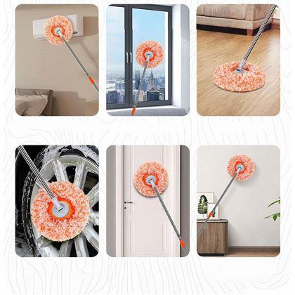 Imaginea din Mop de praf cu cap rotativ de 360°