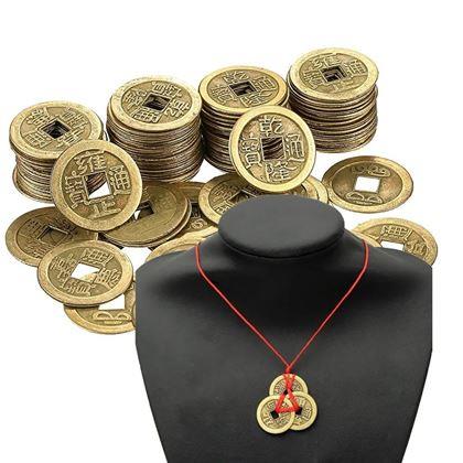 Imaginea din Monedă chineză a norocului – talisman al bogăției și prosperității