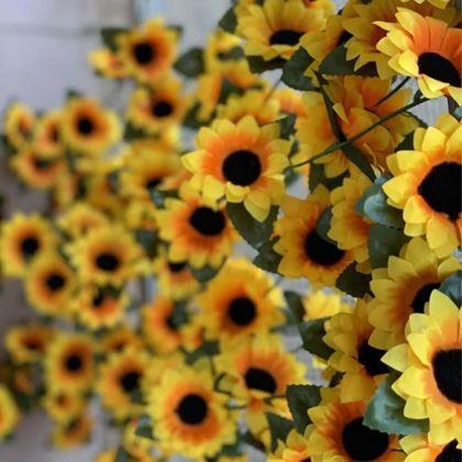Imaginea din Ghirlandă cu floarea soarelui