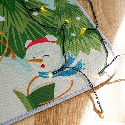 Imaginea din Roșcovă de Crăciun  - oameni de zăpadă