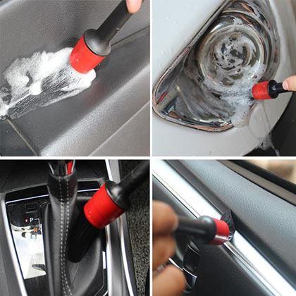 Imaginea din Set de 5 pensule pentru curățarea interiorului mașinii