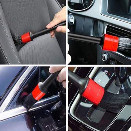 Imaginea din Set de 5 pensule pentru curățarea interiorului mașinii