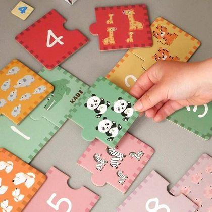 Imaginea din Puzzle duo - Numerele 1-10