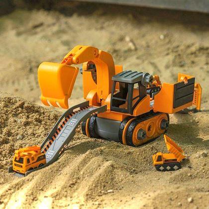 Imaginea din Buldozer pentru copii cu accesorii