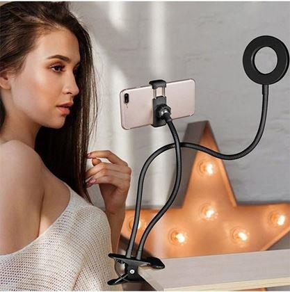 Imaginea din Suport pentru telefon cu leduri pentru selfie