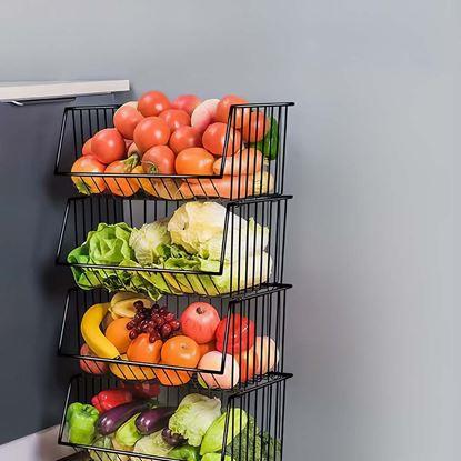 Imaginea Organizator metalic stivuibil cu trei niveluri