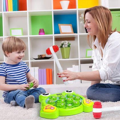 Imaginea din Super joc muzical de atenție - Lovește broscuța