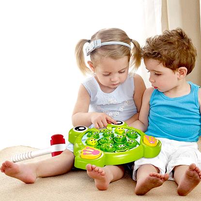 Imaginea Super joc muzical de atenție - Lovește broscuța