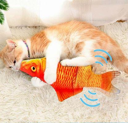Imaginea Jucărie interactivă pentru pisici - pește