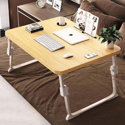 Imaginea din Măsuță extensibilă pentru laptop cu lampă USB