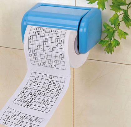 Imaginea din Hârtie igienică - Sudoku