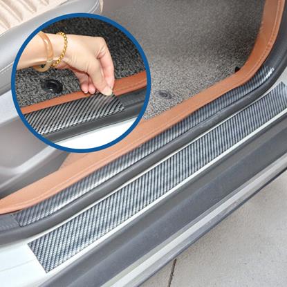 Imaginea Bandă de protecție din carbon pentru mașini 3 m