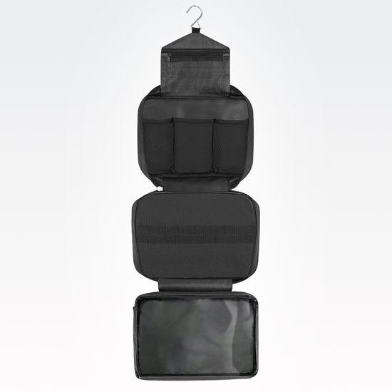 Imaginea din Organizator de cosmetice suspendat pentru călătorii - negru