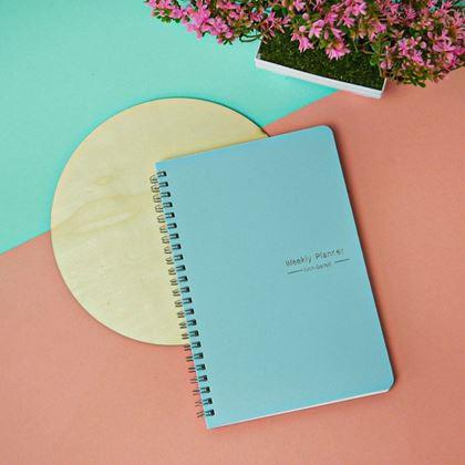 Imaginea din Agendă de motivare nedatatată  -  albastră