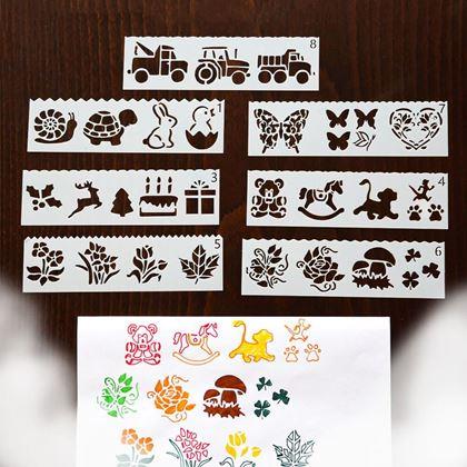 Imaginea din Set de șabloane pentru pictat, 27 de imagini