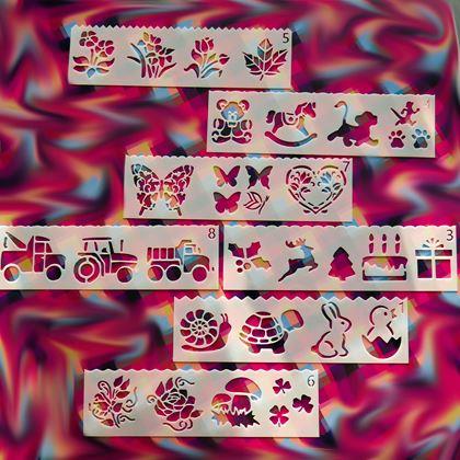 Imaginea din Set de șabloane pentru pictat, 27 de imagini