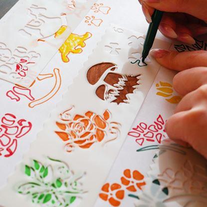 Imaginea Set de șabloane pentru pictat, 27 de imagini