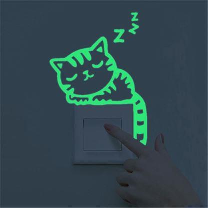 Imaginea Sticker luminoase peste întrerupător 