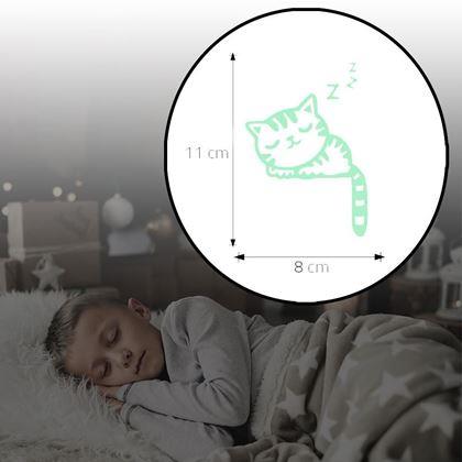 Imaginea din Sticker luminoase peste întrerupător  -  pisicuță