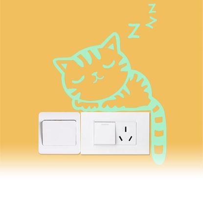 Imaginea Sticker luminoase peste întrerupător 