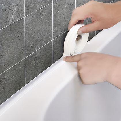 Imaginea din Bandă de etanșare autoadezivă, impermeabilă, albă, 3 m