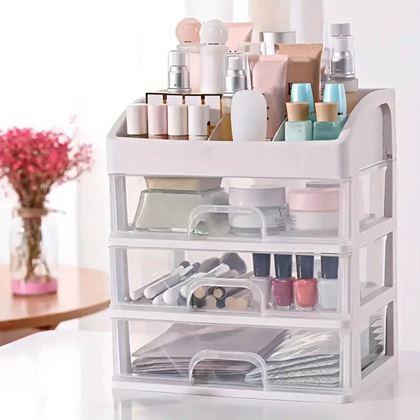 Imaginea din Organizator de machiaj cu sertare