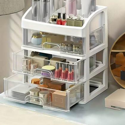 Imaginea din Organizator de machiaj cu sertare